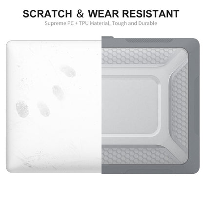 ENKAY HAT PRINCE 3-in-1 Anti-Scratch Kickstand Cover for MacBook Pro 16 inch (2019) A2141 (US Version), Hard PC Laptop Shell with TPU Keyboard Film + Anti-Dust Plugs