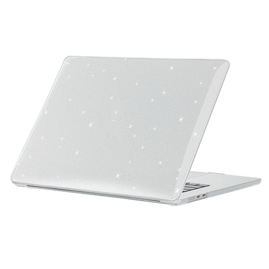 ENKAY HAT PRINCE For Macbook Air 15 inch (2025) / (2024) A3114 M3 / (2023) M2 A2941 Shockproof Hard PC Case Anti-Drop Glitter Laptop Cover