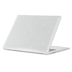 ENKAY HAT PRINCE For Macbook Air 15 inch (2025) / (2024) A3114 M3 / (2023) M2 A2941 Shockproof Hard PC Case Anti-Drop Glitter Laptop Cover