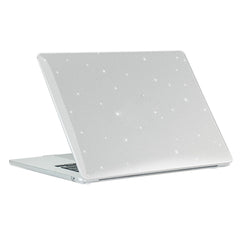 ENKAY HAT PRINCE For Macbook Air 15 inch (2025) / (2024) / (2023) A2941 (EU Version) Glitter PC Laptop Case with TPU Film + Plugs