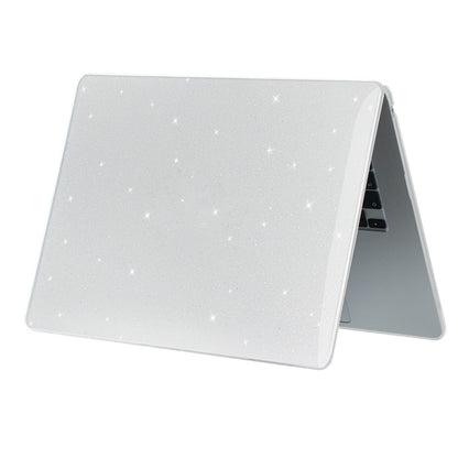 ENKAY HAT PRINCE For Macbook Air 15 inch (2025) / (2024) / (2023) A2941 (EU Version) Glitter PC Laptop Case with TPU Film + Plugs
