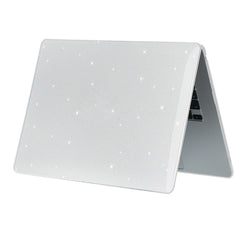 ENKAY HAT PRINCE For Macbook Air 15 inch (2025) / (2024) / (2023) A2941 (EU Version) Glitter PC Laptop Case with TPU Film + Plugs
