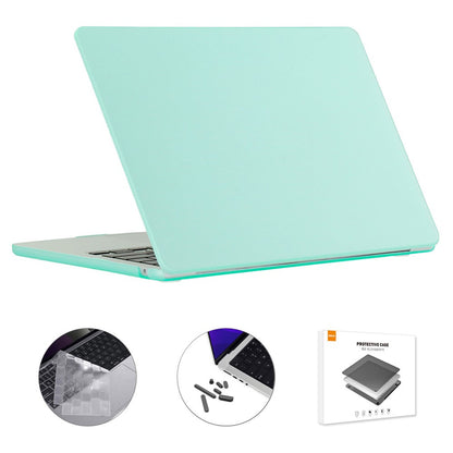 ENKAY HAT PRINCE For Macbook Air 15 inch (2025) / (2023) A2941 / A3114 (EU Version) Matte Laptop PC Case with TPU Film + Plugs