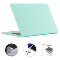 ENKAY HAT PRINCE For Macbook Air 15 inch (2025) / (2023) A2941 / A3114 (EU Version) Matte Laptop PC Case with TPU Film + Plugs