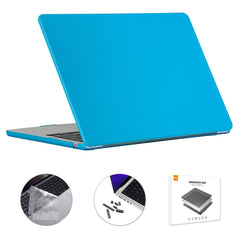 ENKAY HAT PRINCE For Macbook Air 15 inch (2025) / (2023) A2941 / A3114 (EU Version) Matte Laptop PC Case with TPU Film + Plugs