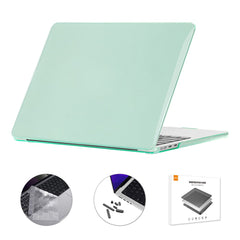 ENKAY HAT PRINCE For Macbook Air 15 inch (2025) / (2023) A2941 / A3114 (EU Version) Hard PC Laptop Case with TPU Film + Plugs