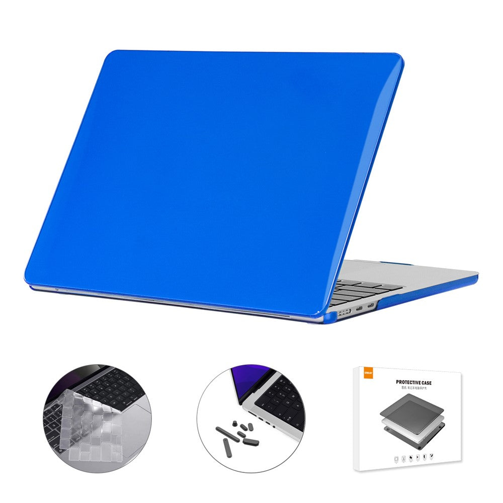 ENKAY HAT PRINCE For Macbook Air 15 inch (2025) / (2023) A2941 / A3114 (EU Version) Hard PC Laptop Case with TPU Film + Plugs