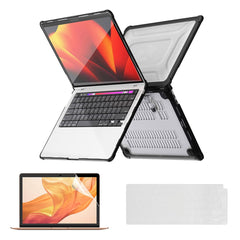 ENKAY HAT PRINCE Slim Kickstand Case for MacBook Air 13 inch (2020) A2179 / A2337 (EU Version) Anti-Scratch Hard PC Laptop Cover