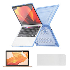 ENKAY HAT PRINCE For MacBook Air 13 inch (2020) A2179 / A2337 (US Version) Kickstand Hard PC Cover Anti-Drop Laptop Slim Case
