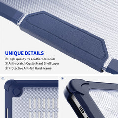 ENKAY HAT PRINCE For MacBook Pro 13 inch (2020) A2251 / A2289 / A2338 (US Version) Anti-Drop Slim Case Kickstand Laptop Hard PC Cover