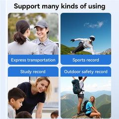 YESIDO KM25 Video Recorder 180 Degree Rotating Lens HD 1.3 Inch Screen 1080P Outdoor Cycling Hiking Camera - TechGearPal