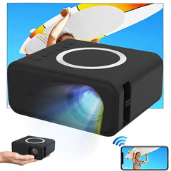 T300S 320x240 24ANSI Lumens LCD Projector Home Theater Mini Projector Support Wired / Wireless Sync Scree - TechGearPal