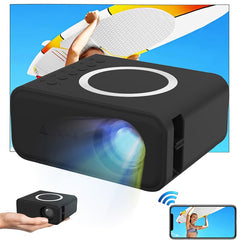 T300S 320x240 24ANSI Lumens LCD Projector Home Theater Mini Projector Support Wired / Wireless Sync Scree - TechGearPal