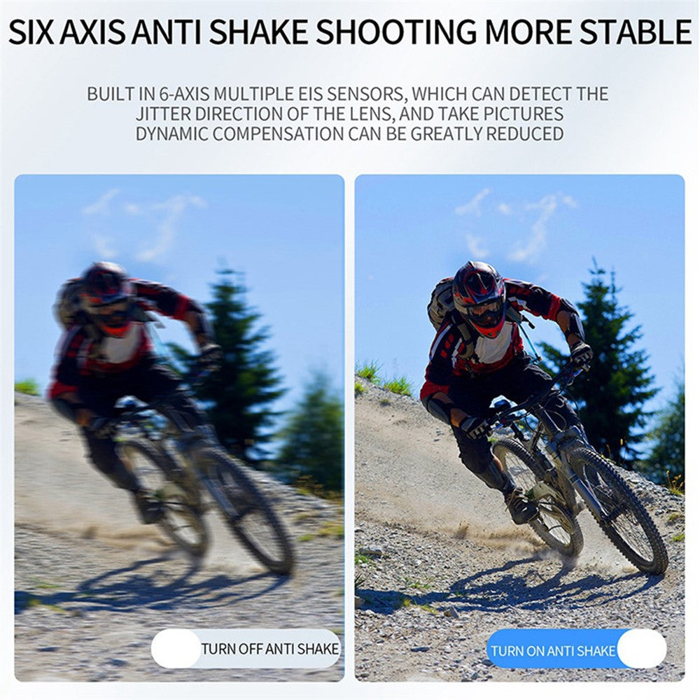 SC002 4K HD Action Camera with Remote Control Waterproof Sports DV Mini WiFi Video Helmet Camera - TechGearPal