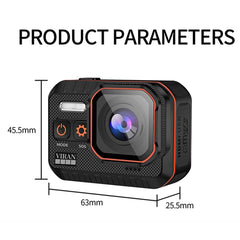 SC002 4K HD Action Camera with Remote Control Waterproof Sports DV Mini WiFi Video Helmet Camera - TechGearPal