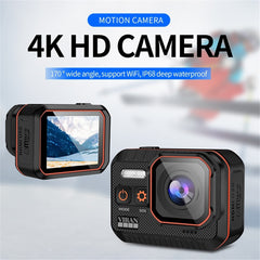 SC002 4K HD Action Camera with Remote Control Waterproof Sports DV Mini WiFi Video Helmet Camera - TechGearPal