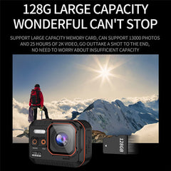 SC002 4K HD Action Camera with Remote Control Waterproof Sports DV Mini WiFi Video Helmet Camera - TechGearPal