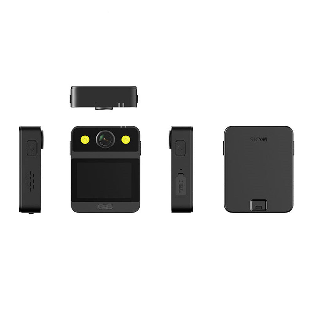 SJCAM A20 Wearable Camera 2.33-inch LCD Touch Screen HD Driving Recorder Pet Monitor Waterproof Action Camera for Traveling/Photography - TechGearPal