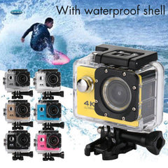 SJ4000 SD3H-2 4K 30FPS WiFi Action Camera Ultra HD Extreme Sports DV Camera with Waterproof Case - TechGearPal
