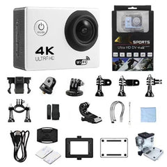SJ4000 SD3H-2 4K 30FPS WiFi Action Camera Ultra HD Extreme Sports DV Camera with Waterproof Case - TechGearPal