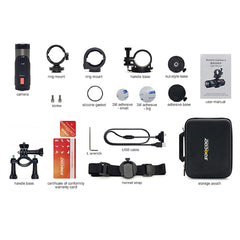 SOOCOO S20+ 4K HD Camcorder Waterproof Outdoor Sports Camera WiFi Motorcycle Bike Video Recorder Camera - TechGearPal