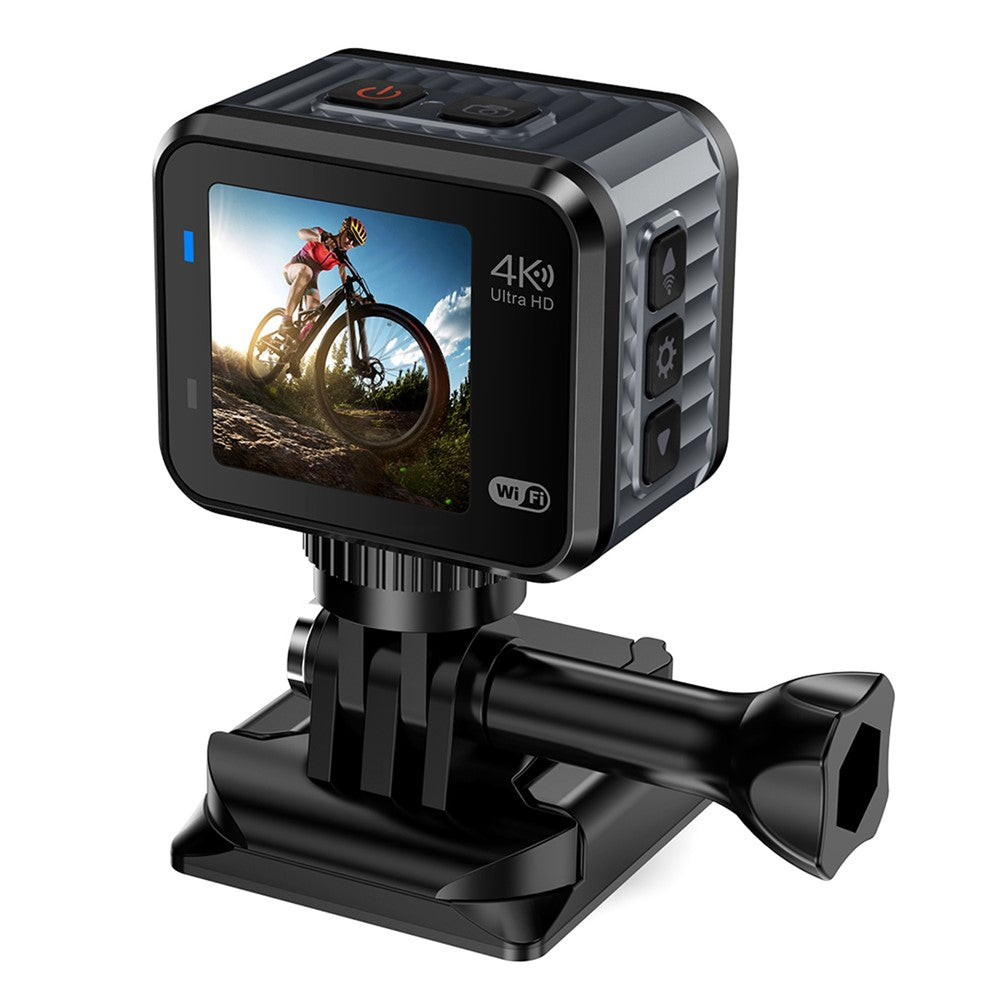 V8 128G 1.54 inch IPS Screen Action Camera Anti-Shake Outdoor 4K HD Sports Camera Waterproof Riding Recorder Support Phone APP Control - TechGearPal