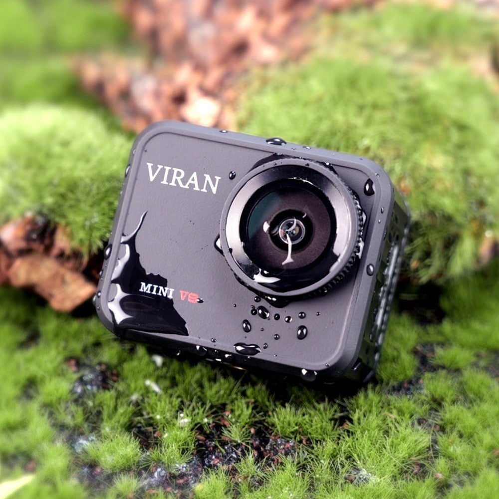V8 128G 1.54 inch IPS Screen Action Camera Anti-Shake Outdoor 4K HD Sports Camera Waterproof Riding Recorder Support Phone APP Control - TechGearPal