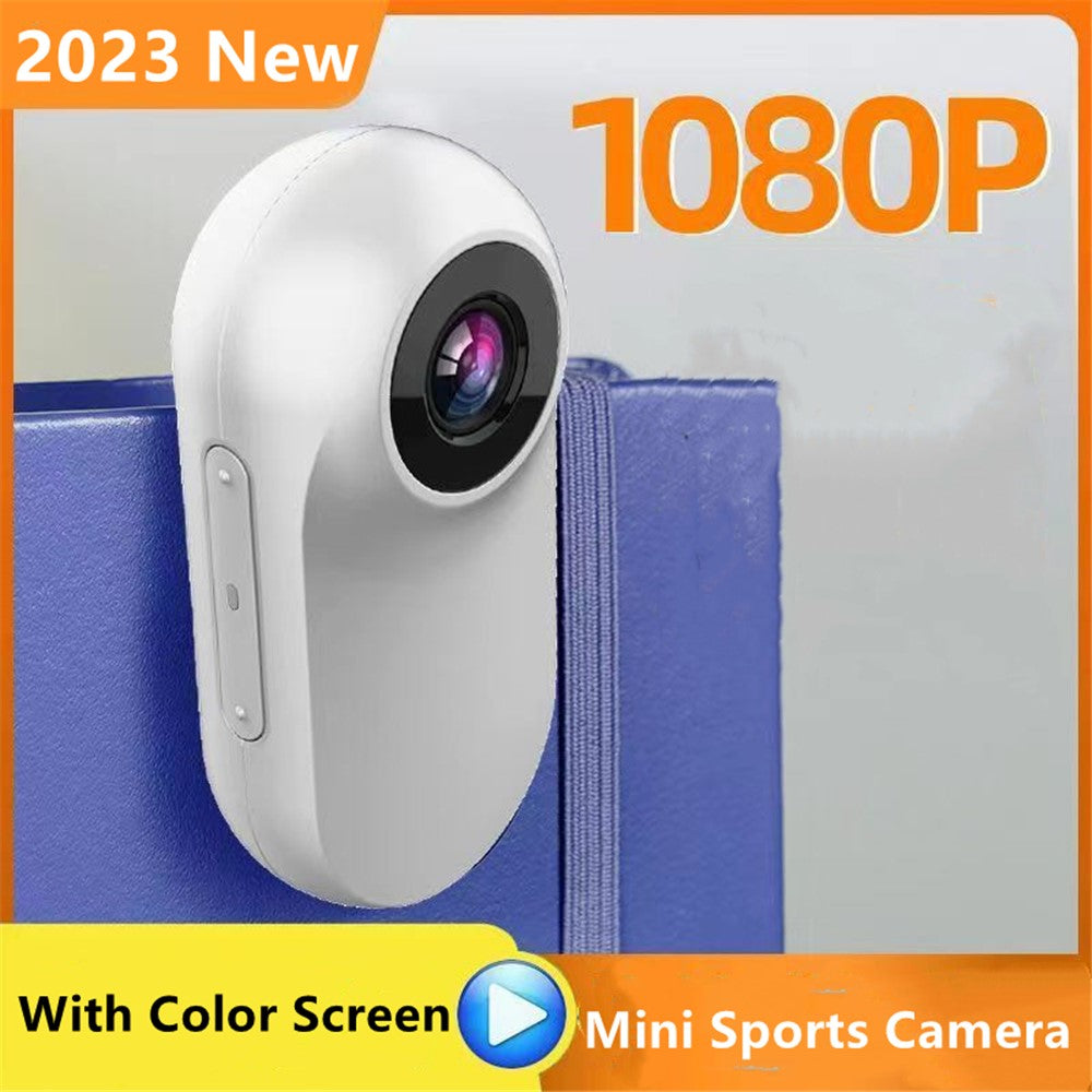 A100 Thumb Camera HD 1080P Mini Action Camera Cycling Anti-shake Magnetic Waterproof Sports Camera (No TF Card) - TechGearPal