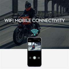ANYTEK S50 2K Dual Lens WiFi Action Camera Waterproof Motorcycle Helmet Video Recorder - TechGearPal