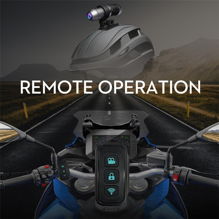 ANYTEK S50 2K Dual Lens WiFi Action Camera Waterproof Motorcycle Helmet Video Recorder - TechGearPal