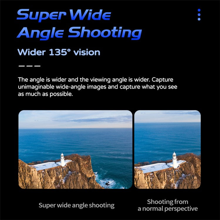 SJCAM SJ20 Dual Lens Dual Screen 4K 30FPS Action Camera Waterproof Sports Camera - TechGearPal