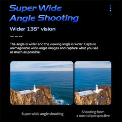 SJCAM SJ20 Dual Lens Dual Screen 4K 30FPS Action Camera Waterproof Sports Camera - TechGearPal
