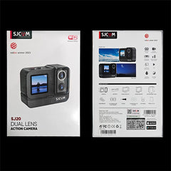 SJCAM SJ20 Dual Lens Dual Screen 4K 30FPS Action Camera Waterproof Sports Camera - TechGearPal