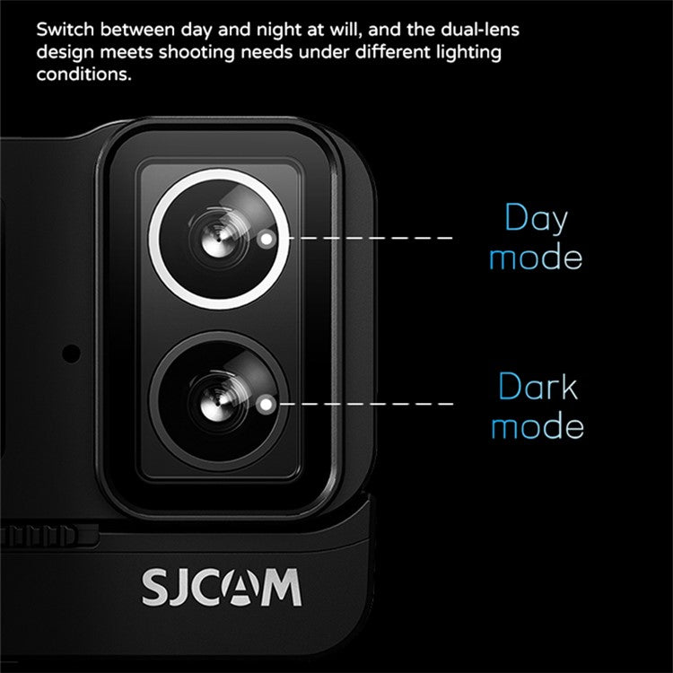SJCAM SJ20 Dual Lens Dual Screen 4K 30FPS Action Camera Waterproof Sports Camera - TechGearPal