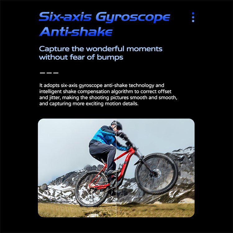 SJCAM SJ20 Dual Lens Dual Screen 4K 30FPS Action Camera Waterproof Sports Camera - TechGearPal