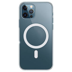 For iPhone 14 Pro 6.1 inch Compatible with MagSafe Clear Phone Case Wear-resistant Acrylic + TPU Hybrid Cover with Magnetic Charging Function - TechGearPal
