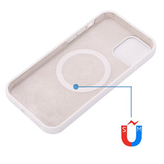 For iPhone 14 Pro 6.1 inch Liquid Silicone Back Cover Compatible with MagSafe Wireless Charging Anti-scratch Phone Case - TechGearPal