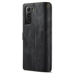 Für Samsung Galaxy S22+ 5G-Telefonhüllen mit Riemen CASEME C30 Reißverschluss Mehrere Kartenhalter PU-Lederabdeckung 