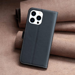 BINFEN COLOR BF17 For iPhone 16 Pro Max Case Flip Leather Wallet Phone Cover