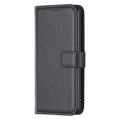BINFEN COLOR BF17 For iPhone 16 Pro Max Case Flip Leather Wallet Phone Cover