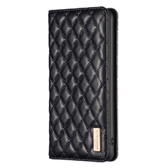 BINFEN COLOR BF Style-16 For iPhone 16 Pro Max Case PU Leather Phone Cover with Card Slots