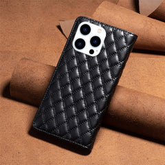 BINFEN COLOR BF Style-16 For iPhone 16 Pro Max Case PU Leather Phone Cover with Card Slots