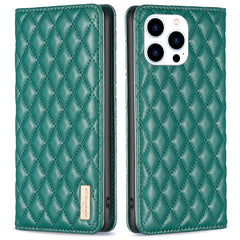 BINFEN COLOR BF Style-16 For iPhone 16 Pro Max Case PU Leather Phone Cover with Card Slots