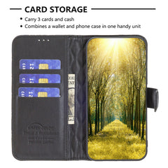 BINFEN COLOR BF Style-14 For iPhone 16 Pro Max Case Leather Phone Cover Card Slot Cash Pocket