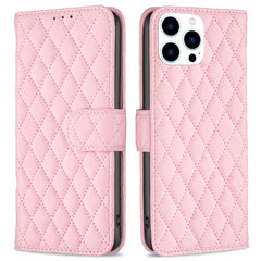 BINFEN COLOR BF Style-14 For iPhone 16 Pro Max Case Leather Phone Cover Card Slot Cash Pocket