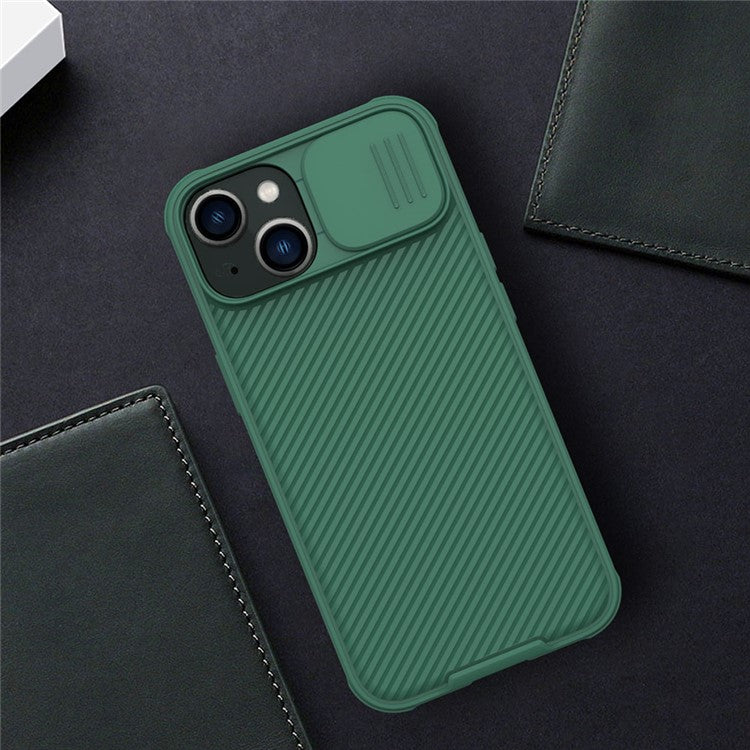 NILLKIN CamShield Pro Series for iPhone 14 / iPhone 13 Slide Camera Protection Phone Case Anti-drop Hybrid TPU + PC Back Cove - TechGearPal