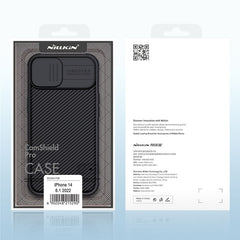 NILLKIN CamShield Pro Series for iPhone 14 / iPhone 13 Slide Camera Protection Phone Case Anti-drop Hybrid TPU + PC Back Cove - TechGearPal