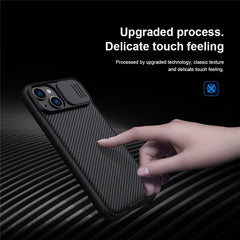 NILLKIN CamShield Pro Series for iPhone 14 / iPhone 13 Slide Camera Protection Phone Case Anti-drop Hybrid TPU + PC Back Cove - TechGearPal