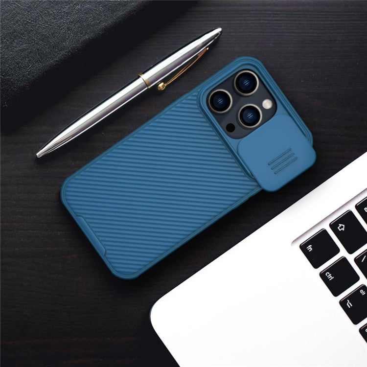 NILLKIN CamShield Pro Series for iPhone 14 Pro 6.1 inch Slide Camera Protection Hard PC Soft TPU Case Shockproof Phone Cove - TechGearPal