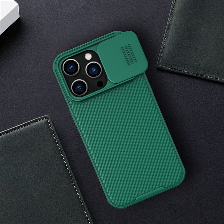 NILLKIN CamShield Pro Series for iPhone 14 Pro 6.1 inch Slide Camera Protection Hard PC Soft TPU Case Shockproof Phone Cove - TechGearPal